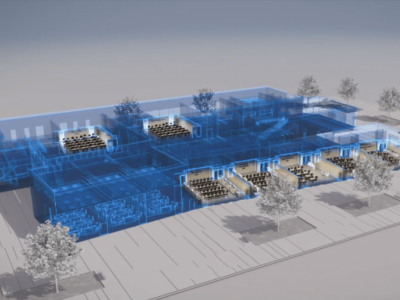 a blueprint of an education facility